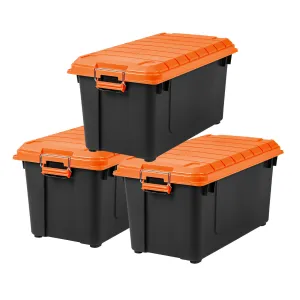 Heavy-Duty Plastic Storage Bins