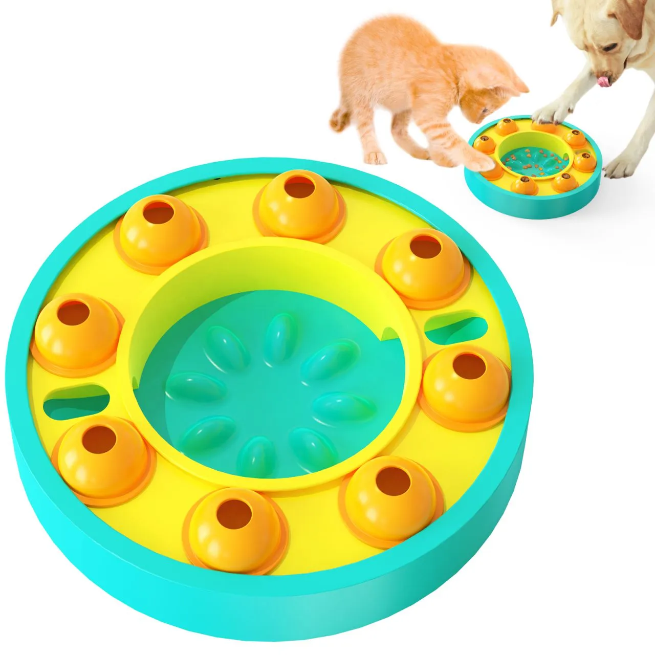 Interactive Puzzle Slow Feeder Dog Toy