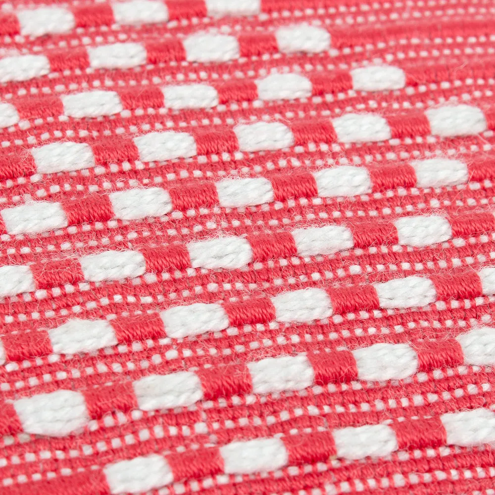 Kadie Outdoor/Indoor Woven Cushion Pink