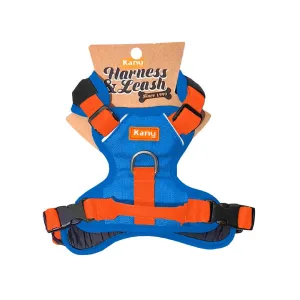 Kanu Pet Mini Walker Orange/Blue Dog Harness