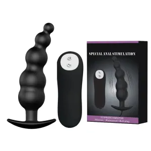 LGBTQ High Quality Silicone Vibrating Butt Plug Massager