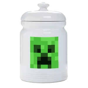 Minecraft Creeper Big Face Treat Jar