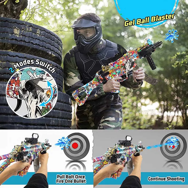 MP5K Gel Ball Blaster