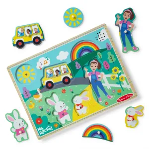 Ms. Rachel Wooden Song Puzzle – 6 Pieces