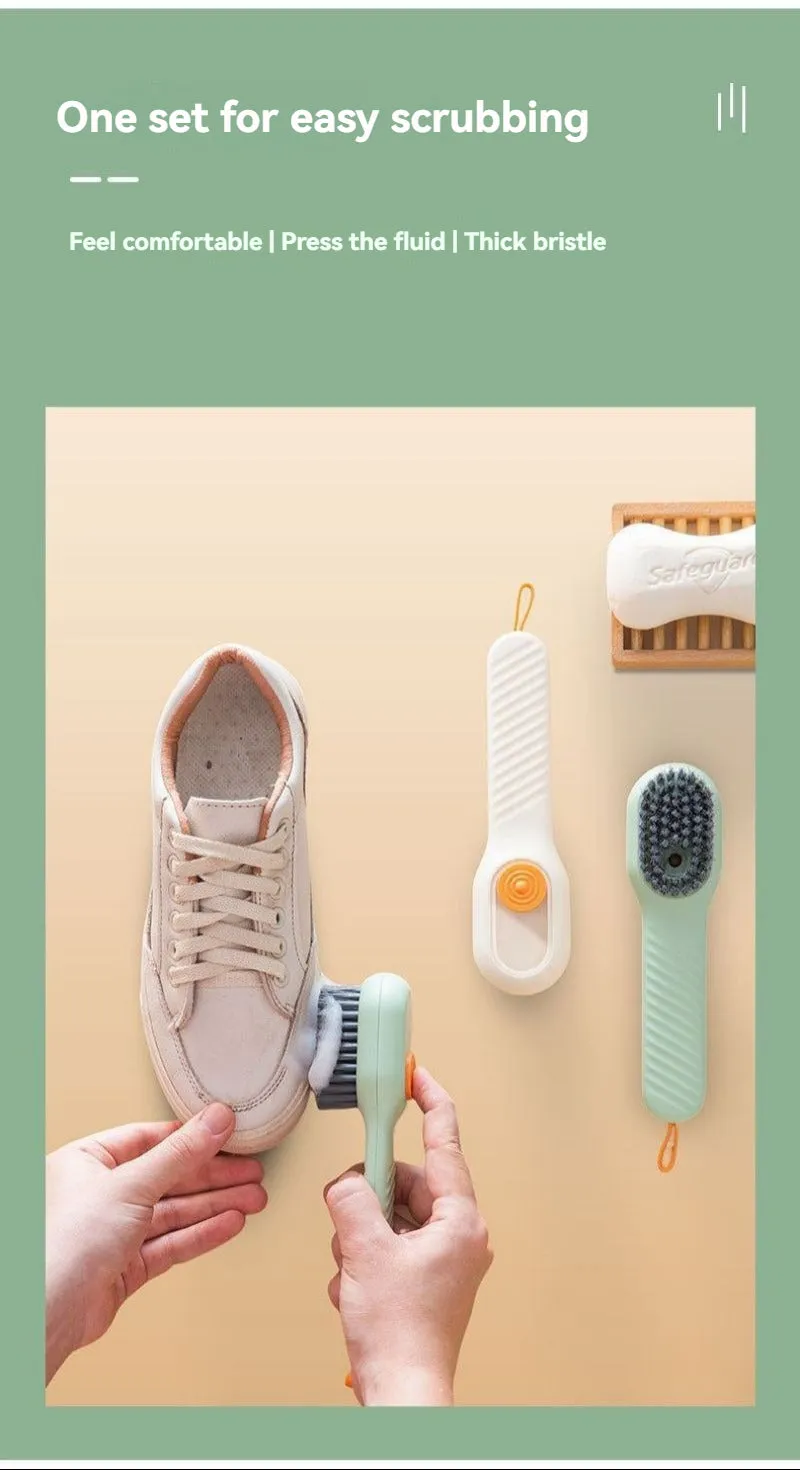 Multi Functional liquid Added Shoe Brush - King Stone Brothers and Co™️