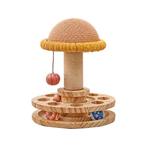 Mushroom Cat Scratching Post