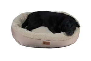 NEW! EZ-Wash Fleece Curler Dog Bed