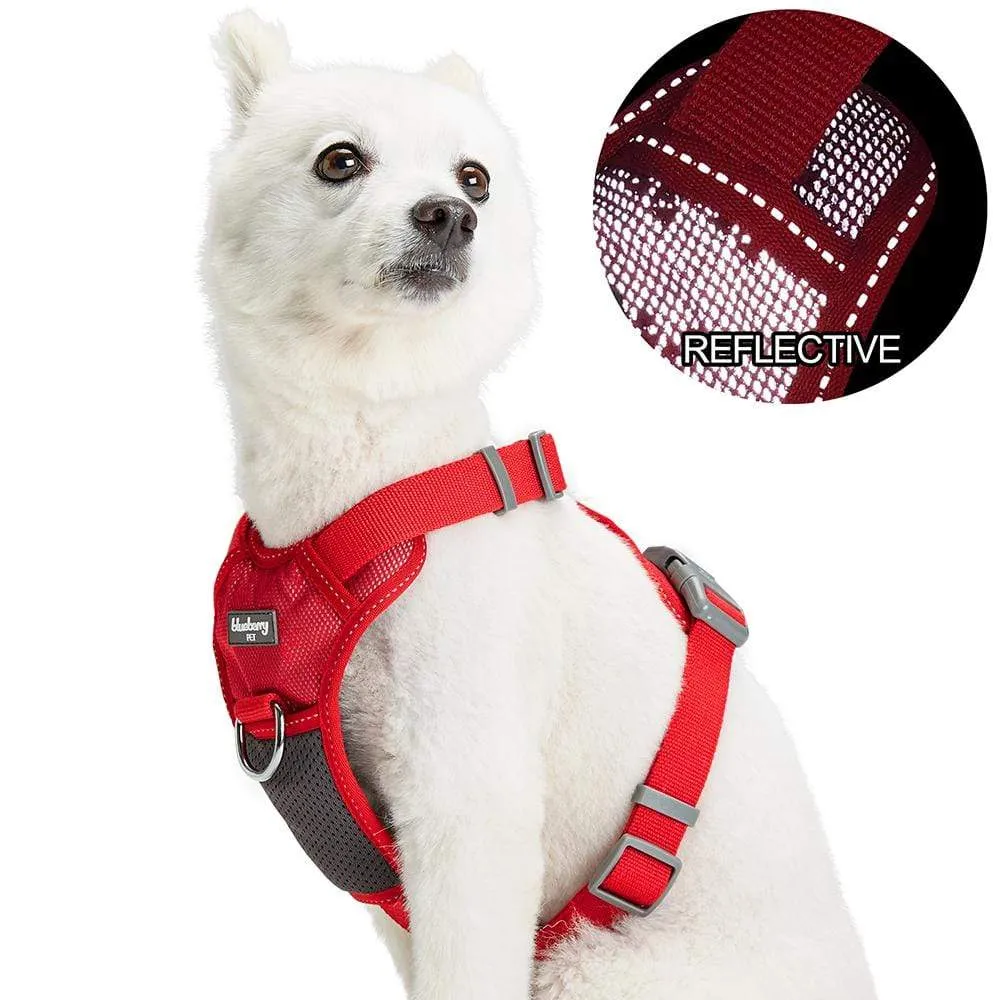 No Pull | Reflective Mesh Padded Dog Harness Vest