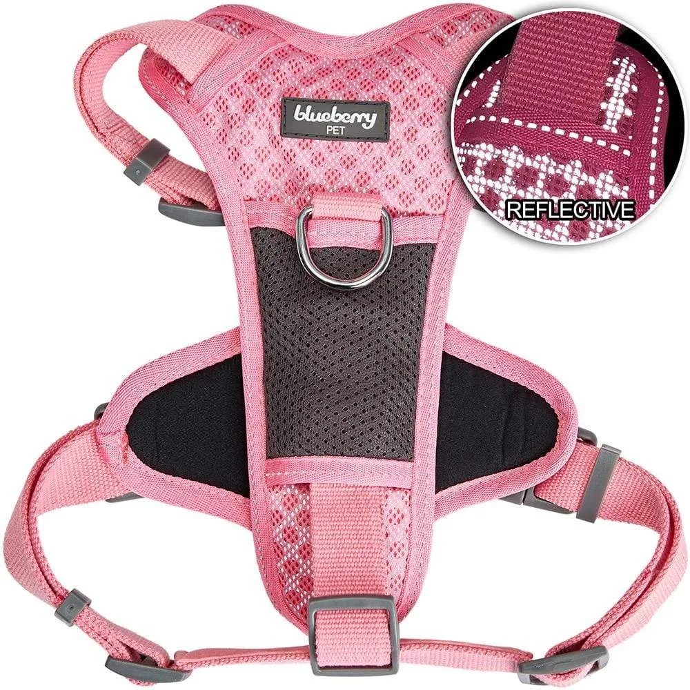 No Pull | Reflective Mesh Padded Dog Harness Vest