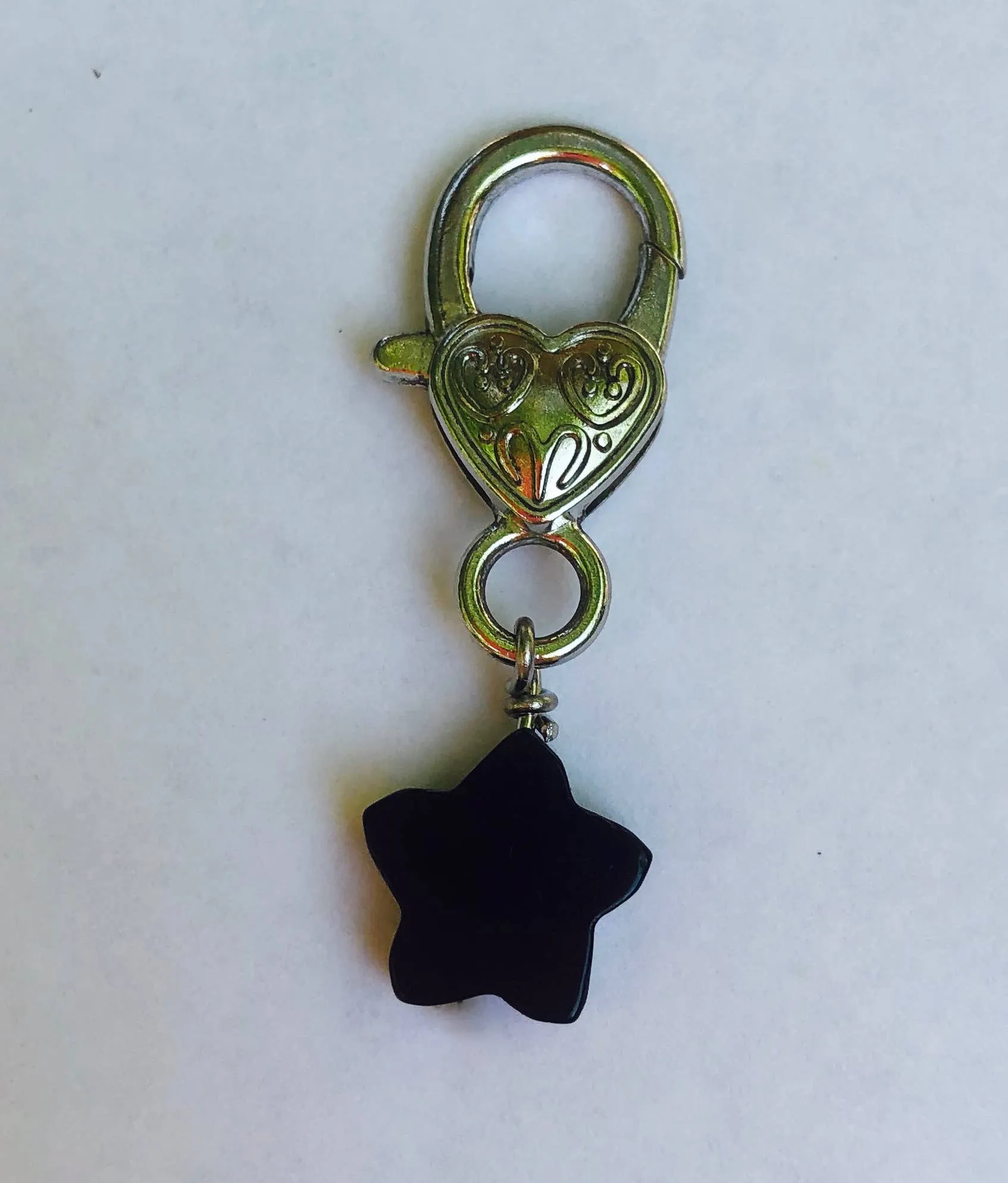 Obsidian Star Pendant