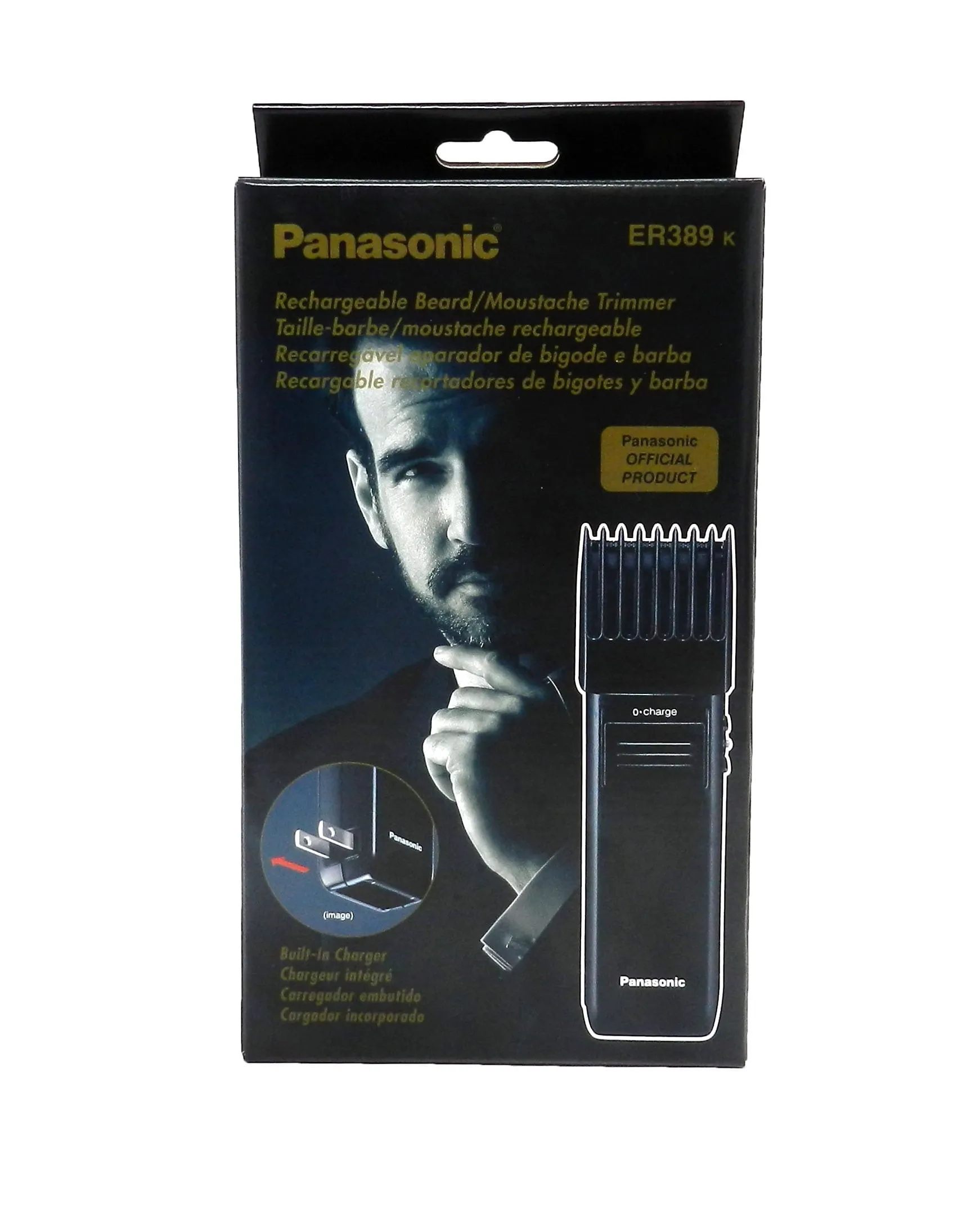 Panasonic ER389K Rechargeable Beard and Mustache Trimmer