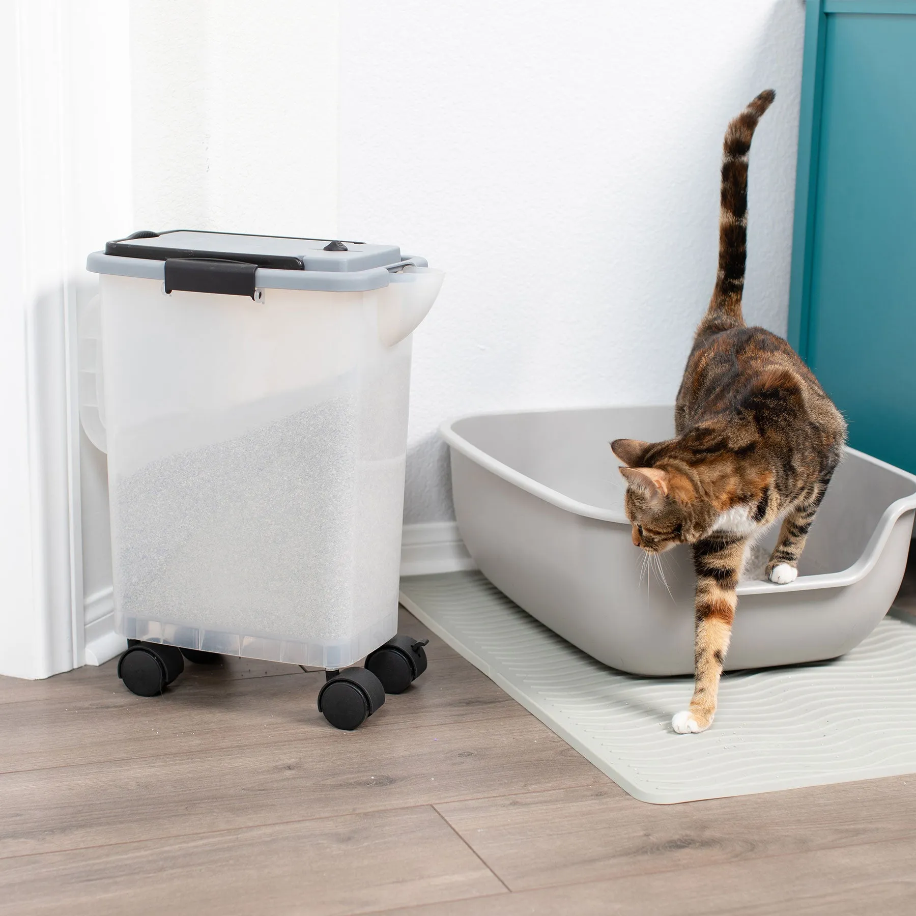 PetFusion BetterBin Portable Litter Storage Container