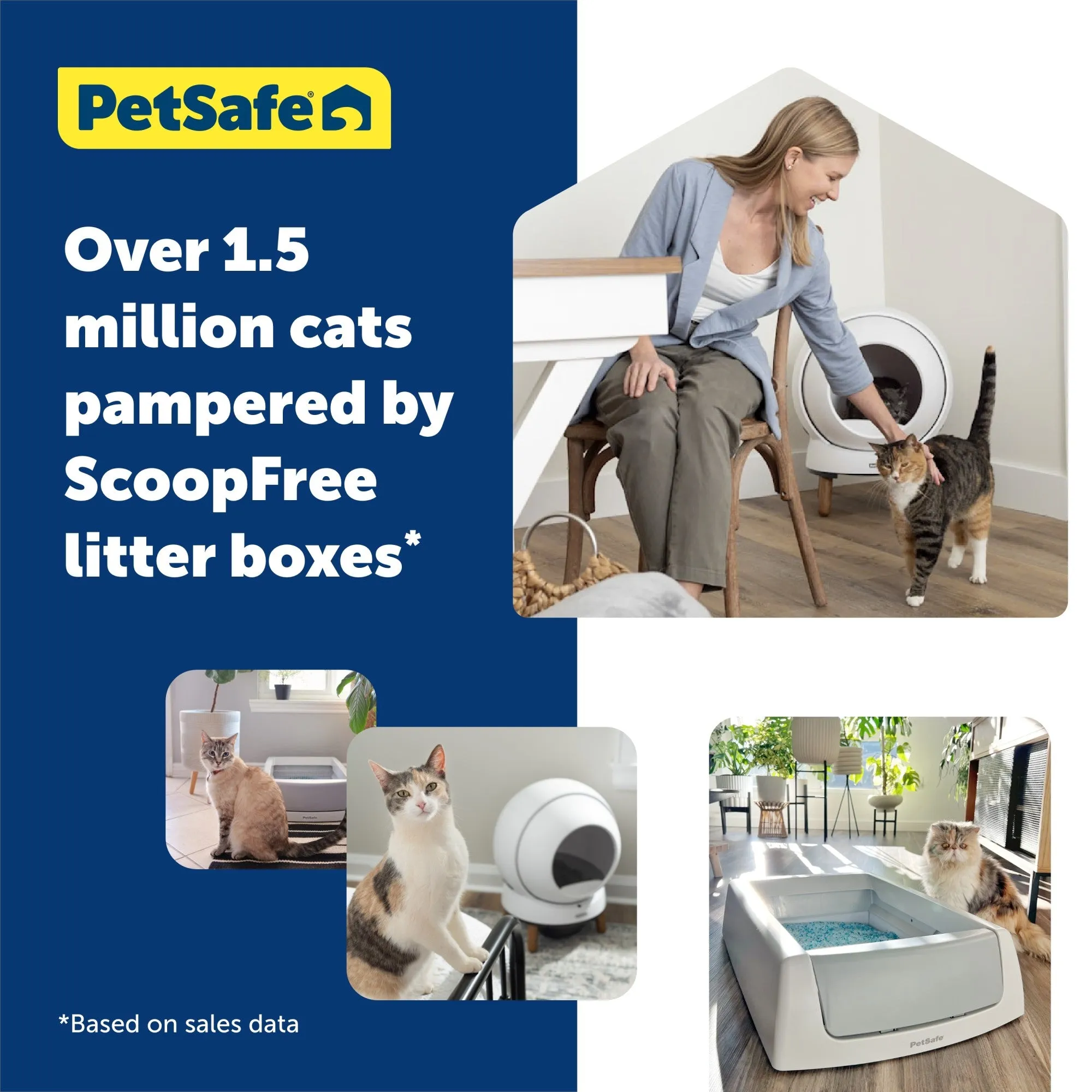 ScoopFree® SmartSpin™ Self-Cleaning Litter Box