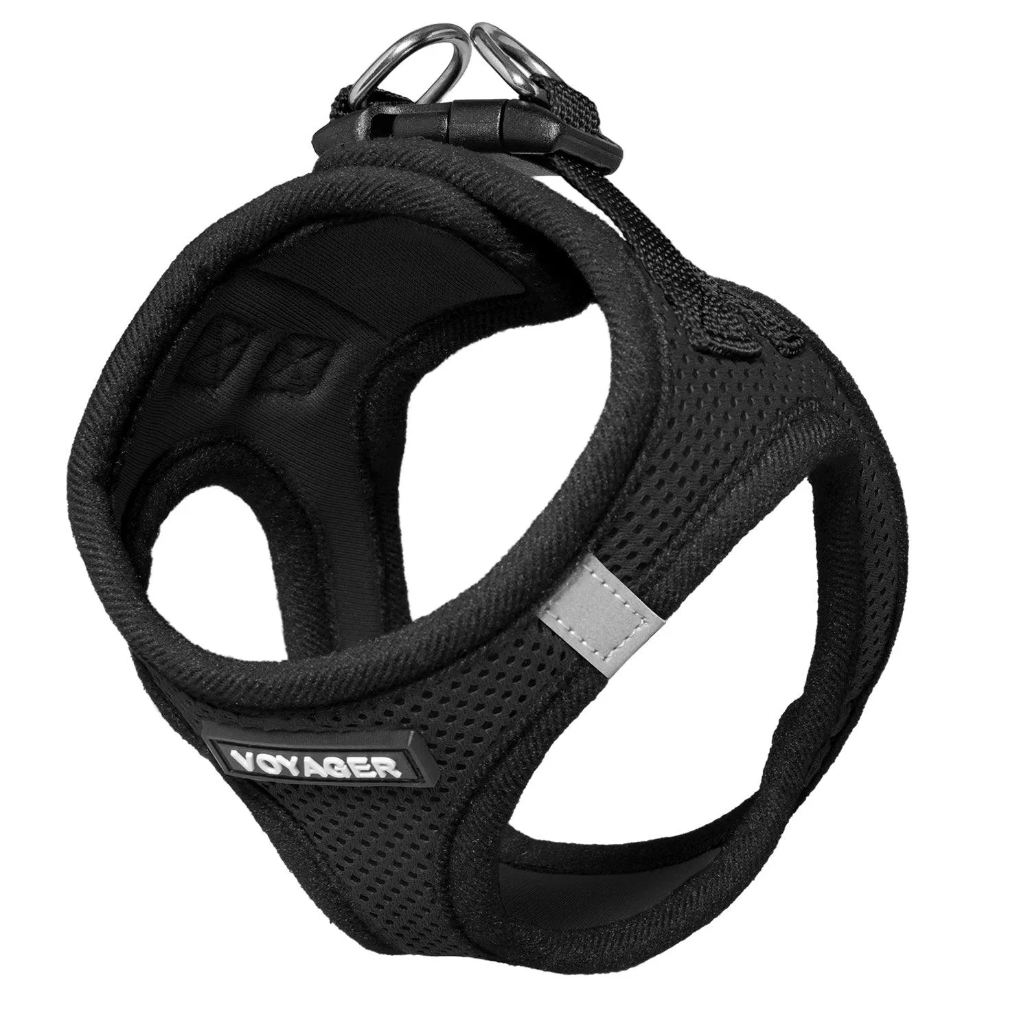 Step-In Air Harness & Leash Set With Black Trim for Cat