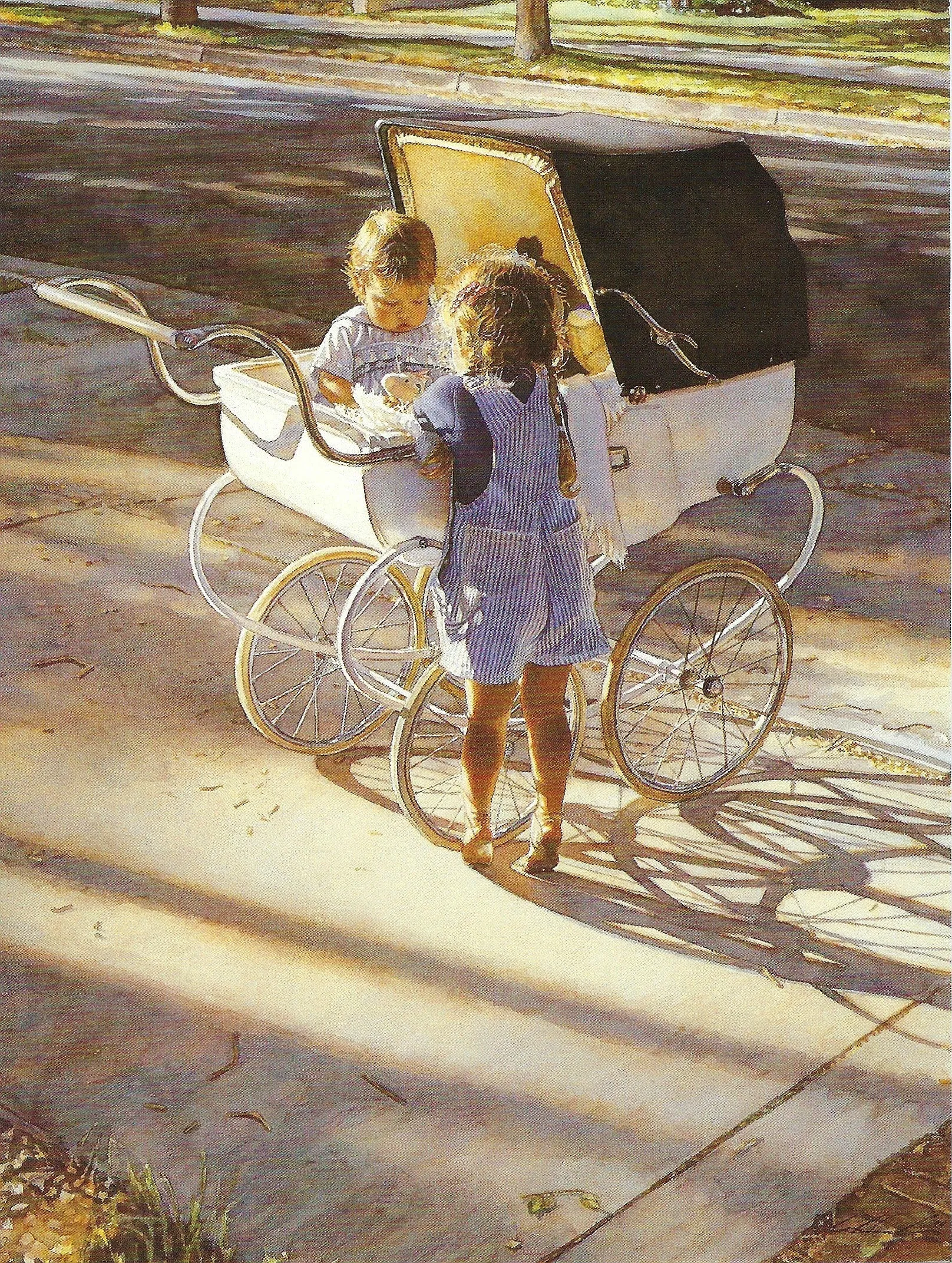 Steve Hanks - Where The Light Shines Brightest Blank Card