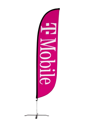 T-Mobile Feather Flag