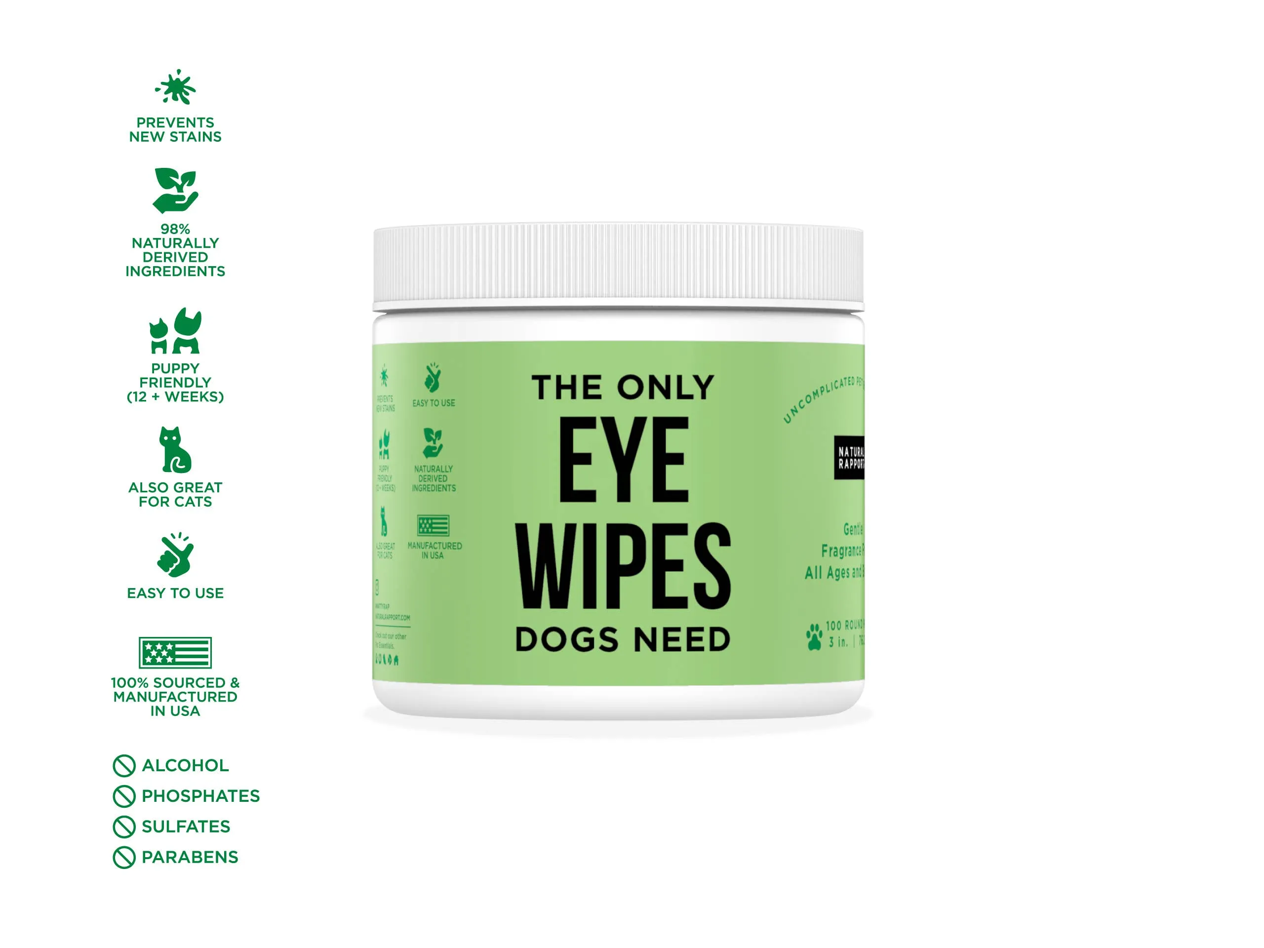 The Only Eye Wipes Dogs Need