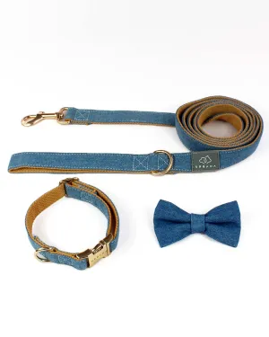 Timeless Denim Dog Walk Set