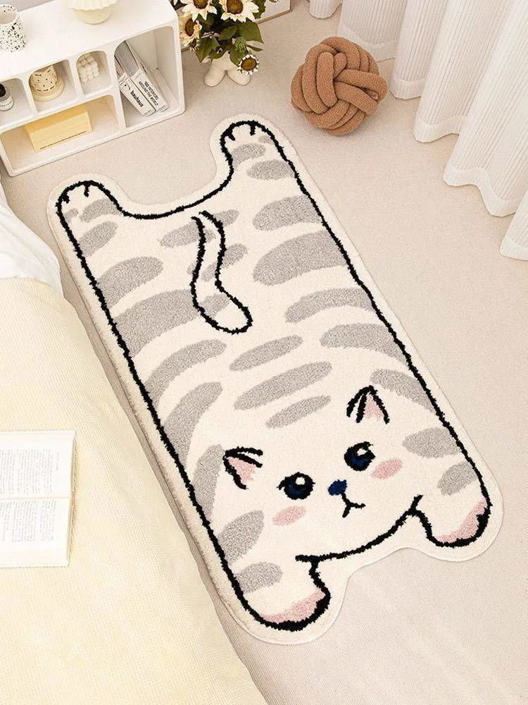 Whimsical Whiskers Cat Rug