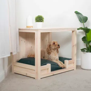 Wooden Salcombe Open Dog Crate