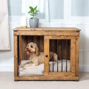 Wooden Sliding Door Broadsand Dog Crate