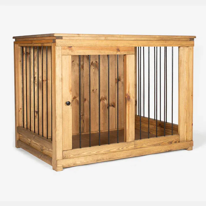 Wooden Sliding Door Broadsand Dog Crate