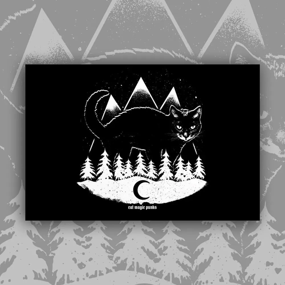 YULE CAT 2021 Postcard - Limited Edition